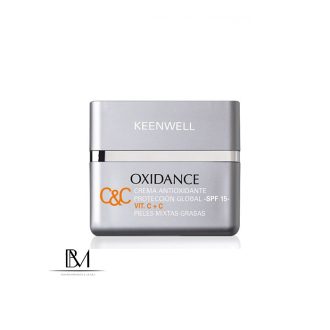 c&c سی سی کرم روز انتی اکسیدان با spf15 keenwell کینول